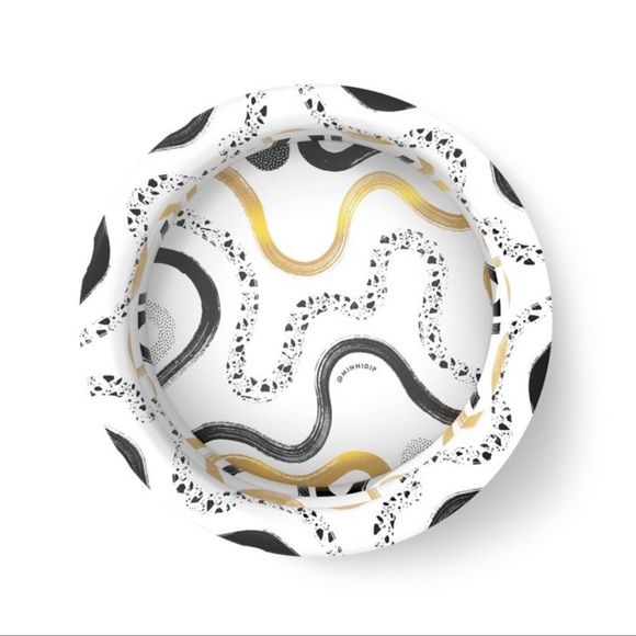 LA VACA NWT MINNIDIP gilded gold inflatable pool - Picture 3 of 6